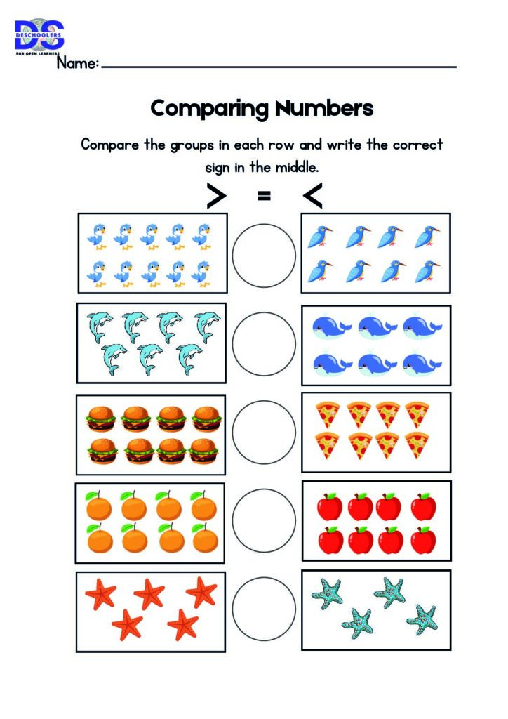 Math worksheets